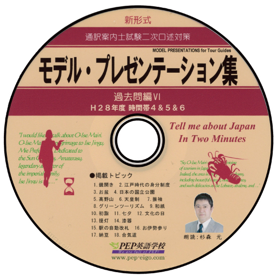モデル・プレゼンテーション集過去問編ⅥDVD
